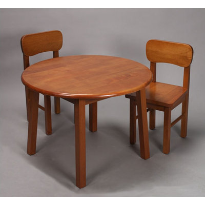 Gift Mark Kids' 3 Piece Table and Chair Set