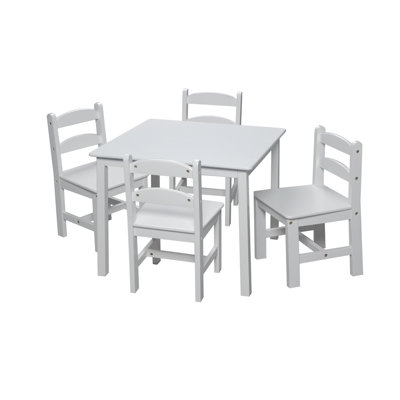 Gift Mark Kids 5 Piece Table and Chair Set