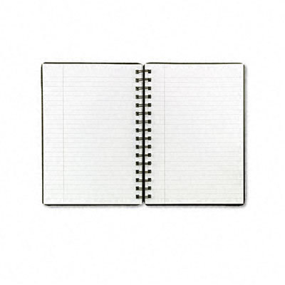 Tops Business Forms Leatherette Notebook, College Rule, 8-1/4 x 5-7/8, 96-Sheet