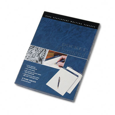 Tops Business Forms Docket Diamond Legal Ruled Pads, 8-1/2" x 11-3/4", 50 Sheets, 2-Pack