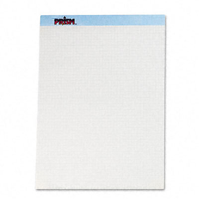 Tops Business Forms Prism+ Quadrille Perforated Pads, 8-1/2" x 11-3/4", 50 Sheets, 12-Pack