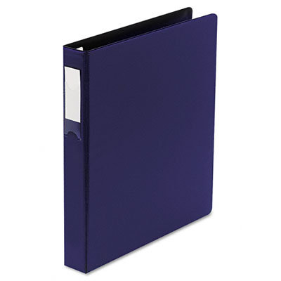Wilson Jones Locking No-Gap D-Ring Vinyl Binder, 1in Capacity, Blue                                                                       