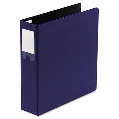 Wilson Jones Locking No-Gap D-Ring Vinyl Binder, 2in Capacity, Blue                                                                       