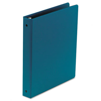 Wilson Jones Basic Vinyl Round Ring Binder, 1" Capacity, White