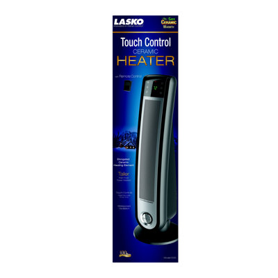 Lasko Touchscreen Ceramic Tower Heater with Remote Control