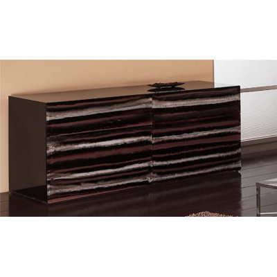 Contempo Acrylic 6 Drawer Dresser by Shahrooz -image