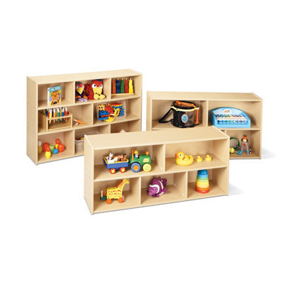 Young Time Toddler Two Shelf Storage Unit