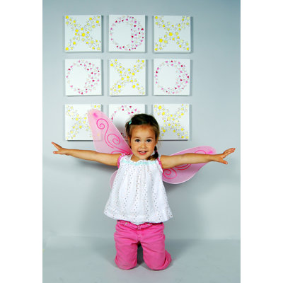 CiCi Art Factory Lotsa O Birdies Original Canvas Painting