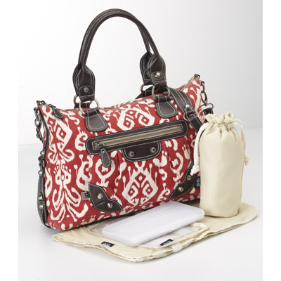 OiOi Ikat Slouch Tote Diaper Bag