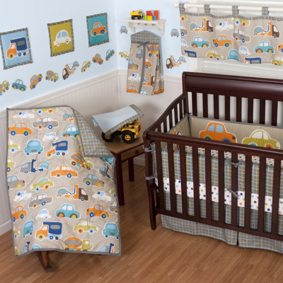 Sumersault Gridlock Crib Bedding Collection