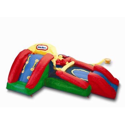 little tikes basketball bounce house