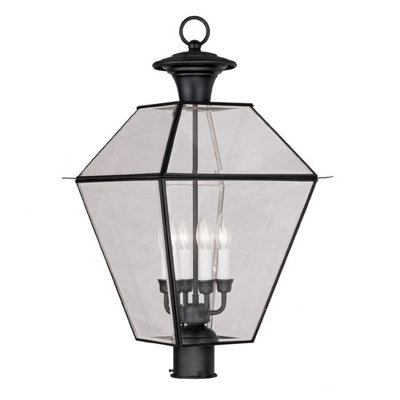 Livex Lighting Westover 4 Light Outdoor Post Head