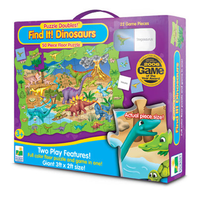 The Learning Journey Puzzle Doubles Find It! Dinosaurs