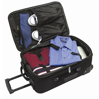 Traveler's Choice Amsterdam 25" Expandable Rolling Upright in Orange