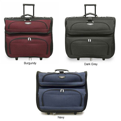 Traveler's Choice Amsterdam Two-Tone Rolling Garment Bag
