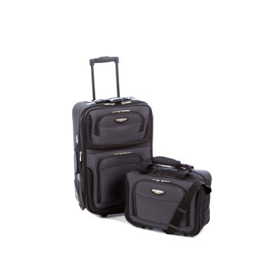 Traveler's Choice Amsterdam 2 Piece Carry-On Luggage Set