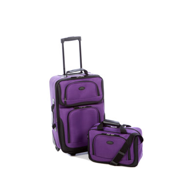 Traveler's Choice Rio 2 Piece Expandable Luggage Set