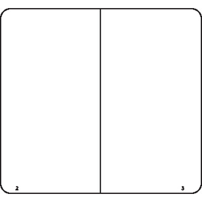 Kikkerland Leuchtturm Notebook in Black