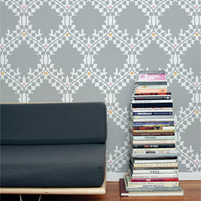 Aimee Wilder Designs Analog Leaf 15&rsquo; x 28" Damask Wallpaper | AllModern