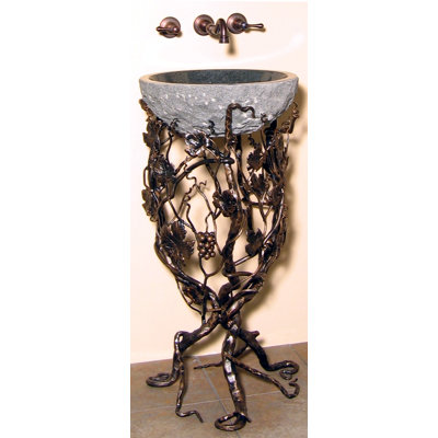 Quiescence Vineyard Sink Pedestal Set