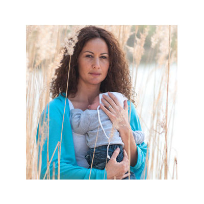Lassig Bags All Over Multifunctional Nursing Wrap in Azur