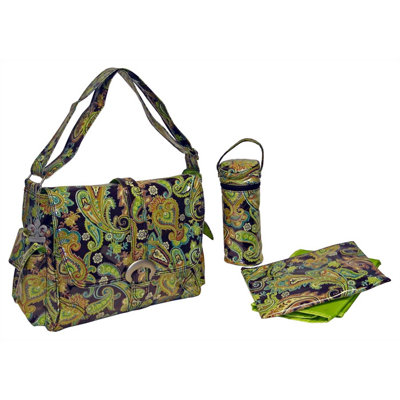 Kalencom Laminated Buckle Diaper Bag