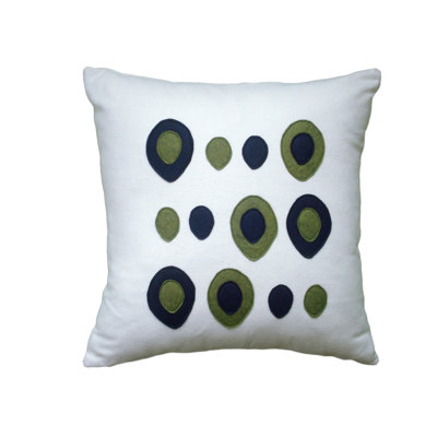 Balanced Design Eggs Applique Pillow