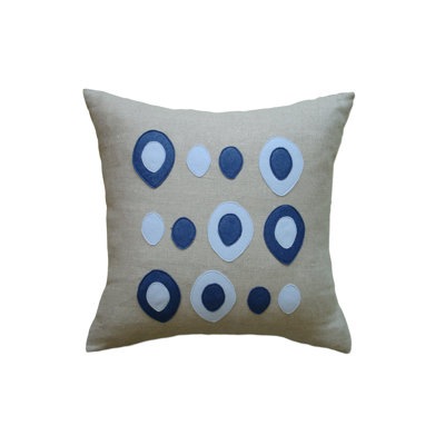 Balanced Design Eggs Applique Pillow