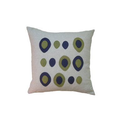 Balanced Design Eggs Applique Pillow
