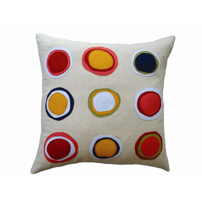 Balanced Design Mona Applique Pillow
