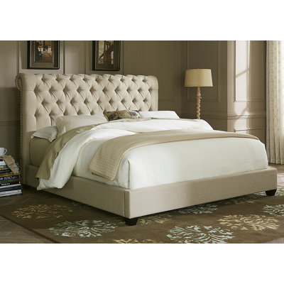 Chesterfield Sleigh Headboard by Liberty Furniture -image