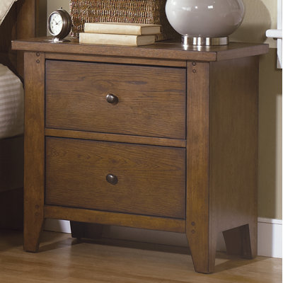 Hearthstone 2 Drawer Night Stand by Liberty Furniture -image