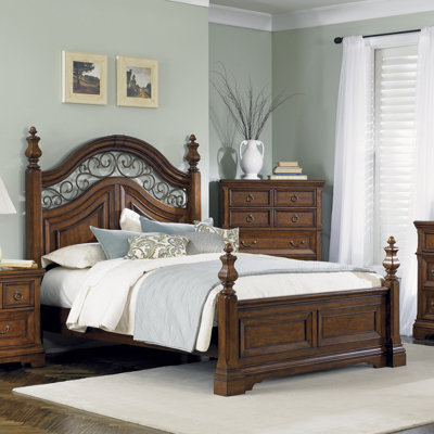 Laurelwood Panel Bed by Liberty Furniture -image