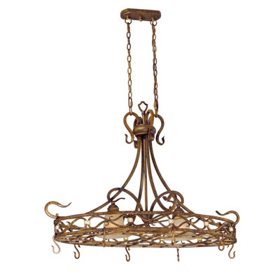 Berkeley 2 Light Hanging Pot Rack