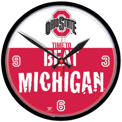 Wincraft, Inc. NCAA 12.75" Round Clock