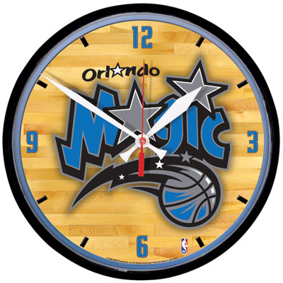 Wincraft, Inc. NBA 12.75" Round Clock - Minnesota Timberwolves