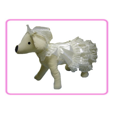 Wedding Dress Dog Costume