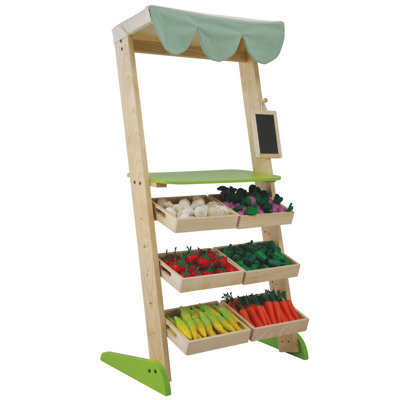 Plan Toys Activity Market Stall