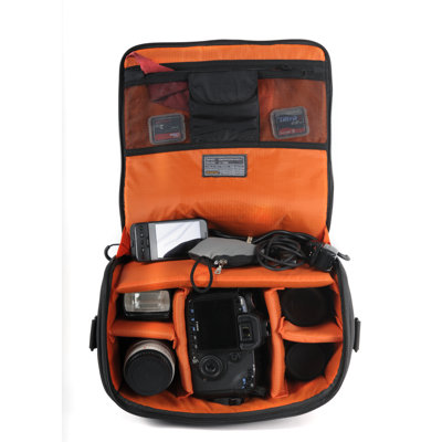 Naneu Correspondent Series C-700 Small Shoulder Bag in Black