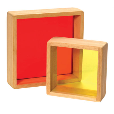Guidecraft Stacking Rainbow Pyramid