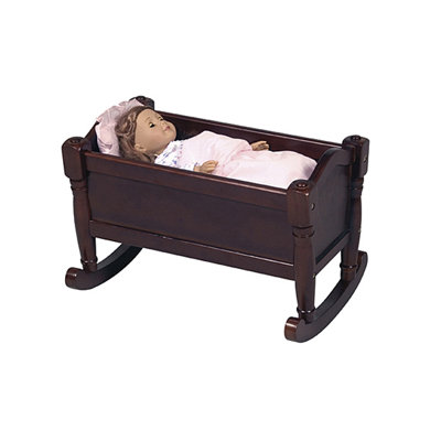 Guidecraft Doll Cradle in Espresso