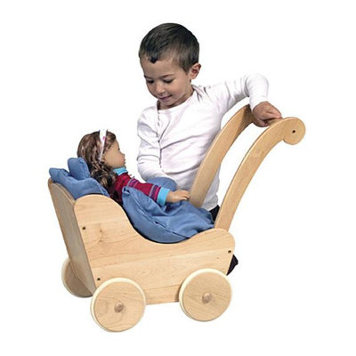 Guidecraft Doll Buggy in Natural