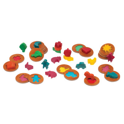 Guidecraft 3D Feel and Find World Icons