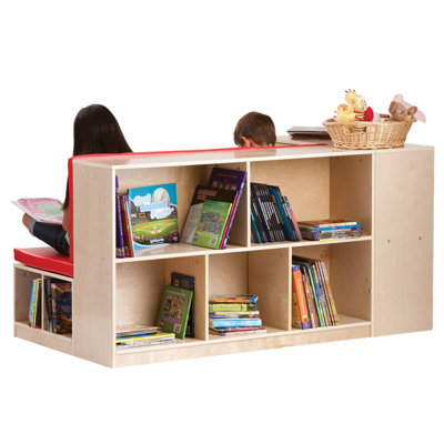 Guidecraft Modular Library Storage with Seat