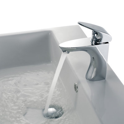 Vigo Single Hole Siegfried Bathroom Faucet with Single Handle