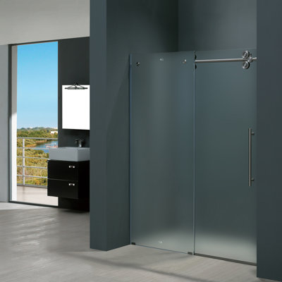 Vigo Frameless Sliding Shower Door