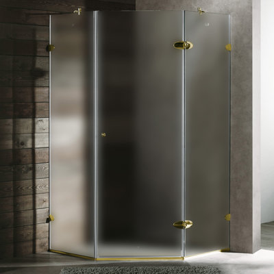 Vigo Neo-Angle Door Frameless Shower Enclosure