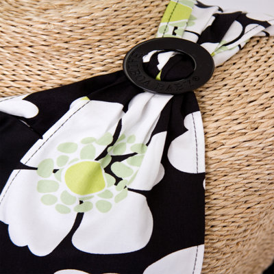 Balboa Baby Nursing Cover in Black with Lime Poppy Trim