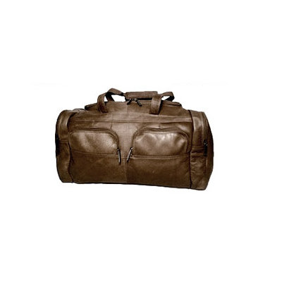 David King 19" Leather Gym Duffel
