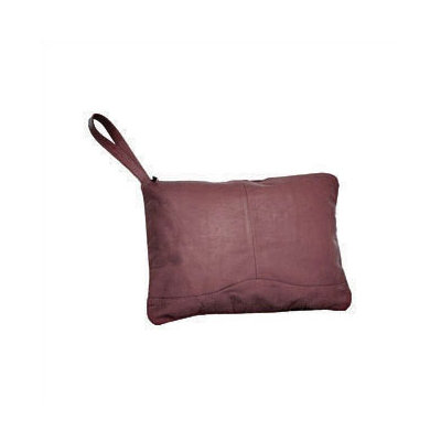 David King Leather Envelope Clutch